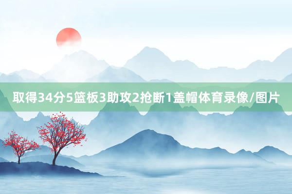 取得34分5篮板3助攻2抢断1盖帽体育录像/图片