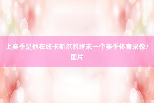 上赛季是他在纽卡斯尔的终末一个赛季体育录像/图片