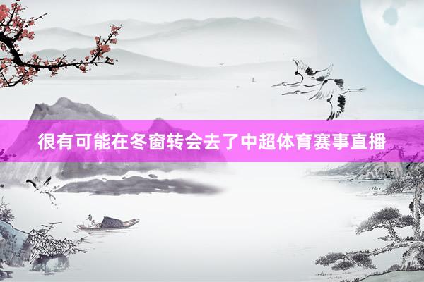很有可能在冬窗转会去了中超体育赛事直播