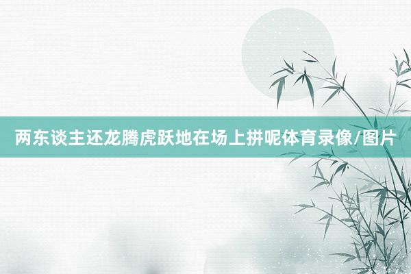 两东谈主还龙腾虎跃地在场上拼呢体育录像/图片