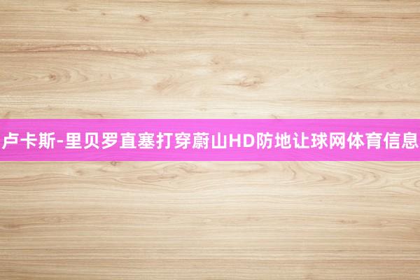 卢卡斯-里贝罗直塞打穿蔚山HD防地让球网体育信息